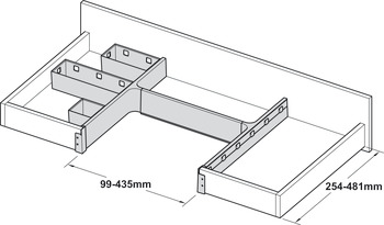 Banio Storage System H Frame Set Wht - view 5