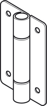PBA Cub/Brd 316L Hinge Unsprung SSS - view 3