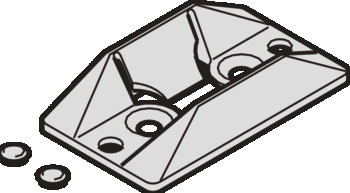 Hawa Junior 40GL+GP Alt Cent Door Stop - view 3