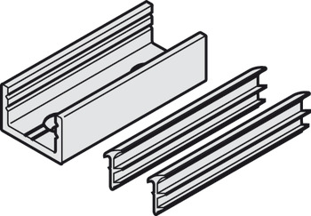 Hawa Junior 40GL+GP Btm/Wall Gls Retain