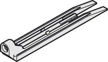 Hawa Junior 80/120B Assembly Wedge Aluminium - view 2