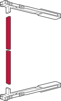 Connect Bar 2.5m Steel Aluminium for 407.32.906/7 - view 2