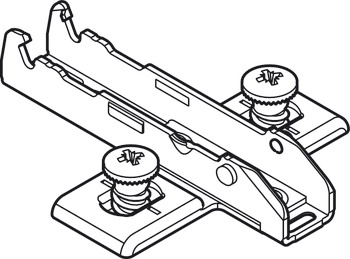 Tiomos Econ 0mm M.Plt Clk 3prt Cruci PM - view 3