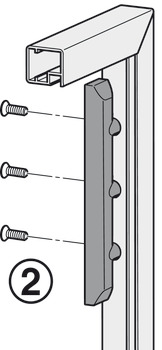 Free Flap 1.7 Adaptor Zinc Alloy NP - view 2