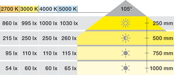 Loox5 LED3094 SL D65mm 24V/2.5W 2.7K Chrome - view 3