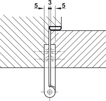 Parliament Hinge 102x127mm Brass Polished Brass - view 2