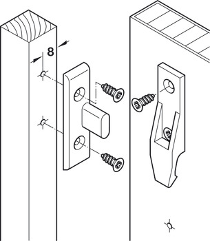 Frame Component EH SM Hos Mk.Black - view 4