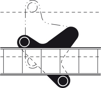 Gls Shelf Clamp D5/16-22mm Plug-In Zinc Alloy NP - view 4