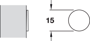 K Push Adhesive Plate for Magnet - view 3