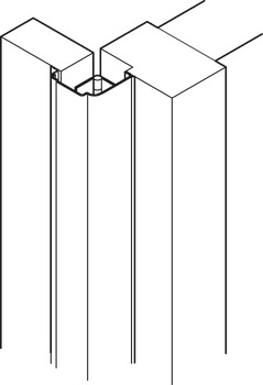 Standard Finger Guard 1950mm Plastic White - view 3