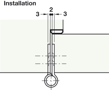 Butt Hinge 2BB Rad 102x76mm 304 PSS - view 3