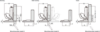 Tiomos M0 125D Hinge No Cup wo In.Damp - view 4