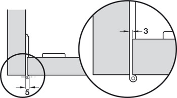 Aximat 300 180D Hinge SP Arm Qck - view 5