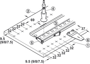 Ixconnect Drill Jig Variantool-N 560mm - view 5