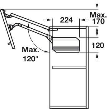 Kinvaro F-20 FoldFlap 600-1000x570mm - view 2