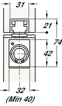 Geze Boxer Dbl OH Dr Closer 2-4 FR - view 3