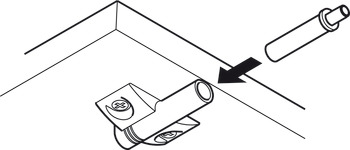 Hafele Cruciform Adapt for 32mm Series - view 3