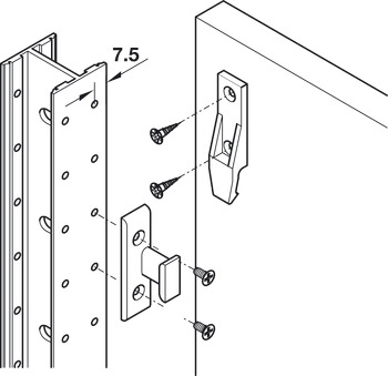 Panel Component w Lip Hos Mk.Black - view 4