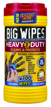 Big Wipes HD Pro+ Clean Wipes 100 Tub 000.00.344