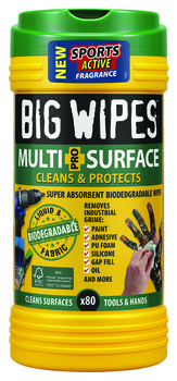 Big Wipes MultiSurface Pro+ Bio Wipes 80 000.00.346