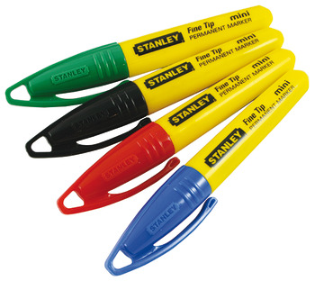 Stanley Mini Fine Tip Markers Mixed 002.87.050