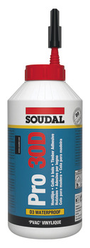 Soudal PRO 30D D3 Timber Adhesive 750g 003.00.050