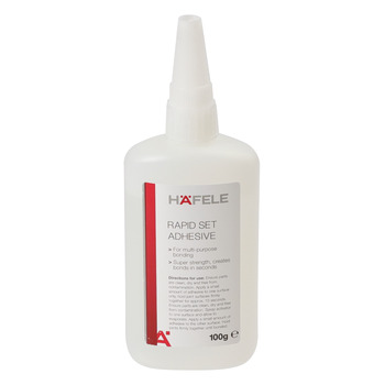 Hafele Rapid Set Adh Solv.Free Nzl 100g 003.04.043