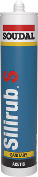 Soudal Silirub S Silcone 300ml Clr 003.50.118