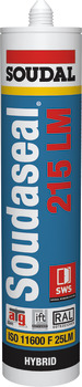 Soudal Soudaseal 215LM HP 290ml RAL9016 003.50.737