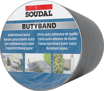 Soudal Butyband Tape 10m Lead 150mm 003.50.751