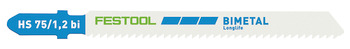Festool Jigsaw Blade HS 75/1.2 BI/5 5pk 005.25.466