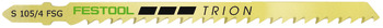 Festool Jigsaw Blade S 105/4 FSG/5 5pk 005.25.478