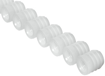 Glue-In Sleeve M6 D10x13mm Strip Plastic