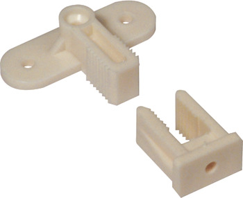 Permafix Block SF 47x33x15mm Plastic CrWht