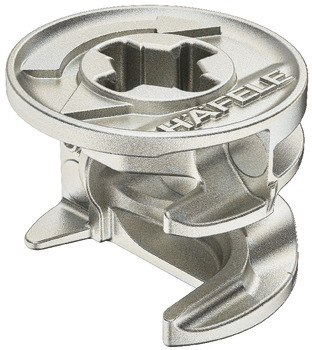 Minifix 15 Housing 15mm wo Rim Nickel Col