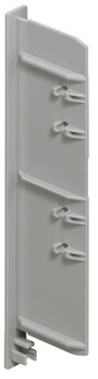 NPS Int Drawer Front Cover Cap 90mm Stn - view 2