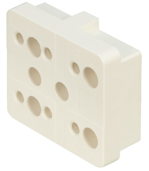 MXP Spacer Block Plastic Wht