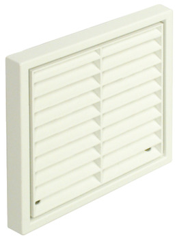 Manrose 150mm Fix Lovr Grille Rnd Wht