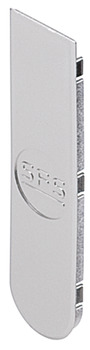 CIR Mortice Hinge Cover Cap Plastic M.Chrome