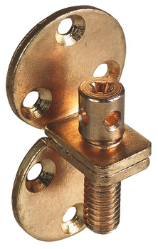 Hamburg Style Connector Steel Brass Plt