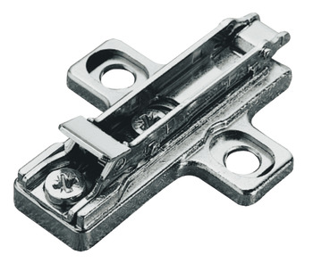 Hafele 3mm M.Plt Qck Cruci Hos Zinc Alloy NP