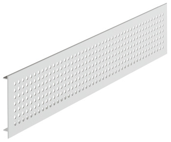 Ventilation Grille Phillips Rnd 100x2000mm Anodised Silver Fire Rated