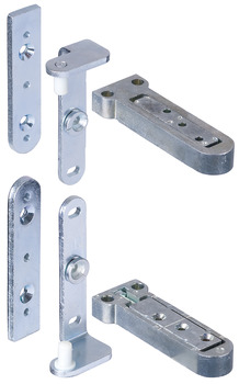 CIR Concealed Mortice Hinge Set Flush Dr