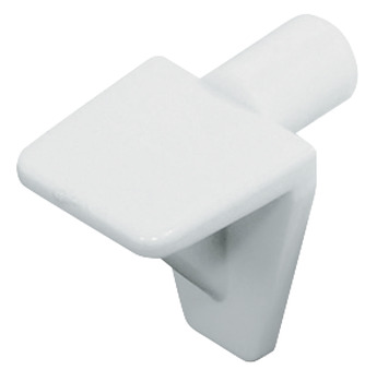 Shelf Support D5mm Groove Plug Plastic Wht