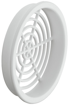 Vent Trim Rectangle D65mm Plastic Brown - view 2
