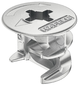 Minifix 15 Housing 16mm w Rim Bright