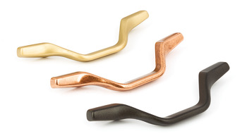 Osaka Pull Handle Zinc Alloy Antique Copper 320mm Fixing Centres - view 2
