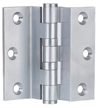 Storm Proof Cranked Hinge 75x66mm Brs Polished Brass