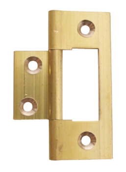 Flush Hinge 64x19mm Inset Stght 290 Self