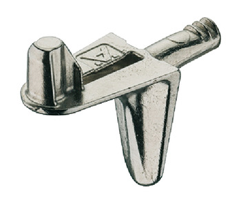 Shelf Support D3mm w Lug Plug Zinc Alloy NP